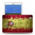 Дизайнерский силиконовый чехол для Samsung Galaxy Tab Pro 8.4 флаг Испании