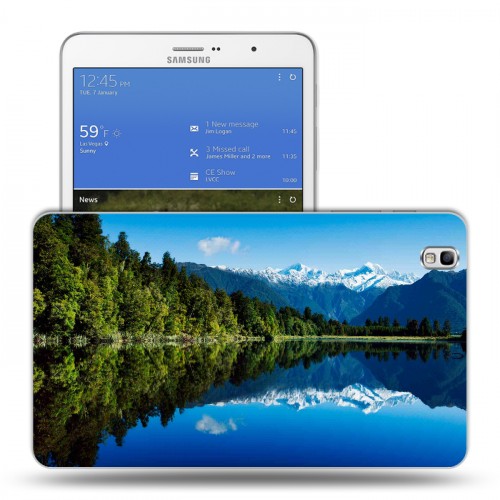 Дизайнерский силиконовый чехол для Samsung Galaxy Tab Pro 8.4 озеро