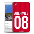 Дизайнерский силиконовый чехол для Samsung Galaxy Tab Pro 8.4 Red White Fans