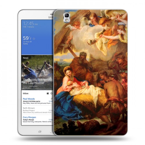 Дизайнерский силиконовый чехол для Samsung Galaxy Tab Pro 8.4 Рождество Христово
