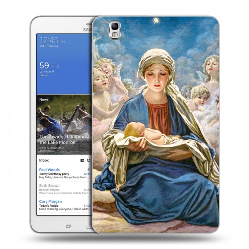 Дизайнерский силиконовый чехол для Samsung Galaxy Tab Pro 8.4 Рождество Христово