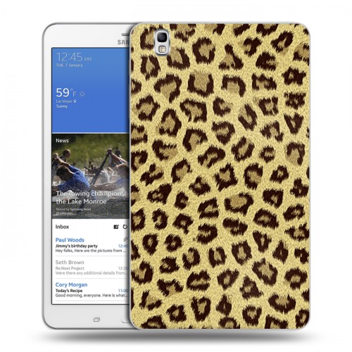Дизайнерский силиконовый чехол для Samsung Galaxy Tab Pro 8.4 Текстуры мехов