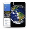 Дизайнерский силиконовый чехол для Samsung Galaxy Tab Pro 8.4 Тайны космоса