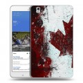 Дизайнерский силиконовый чехол для Samsung Galaxy Tab Pro 8.4 Флаг Канады