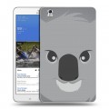 Дизайнерский силиконовый чехол для Samsung Galaxy Tab Pro 8.4 Эмоциональные морды
