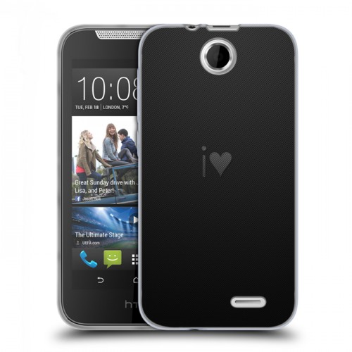 Дизайнерский силиконовый чехол для HTC Desire 310 Абстрактный минимализм