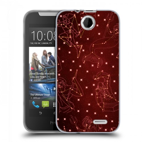 Дизайнерский силиконовый чехол для HTC Desire 310 Созвездия