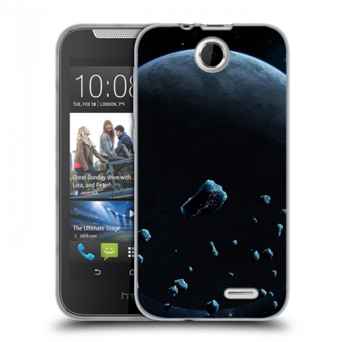 Дизайнерский силиконовый чехол для HTC Desire 310 Астероиды