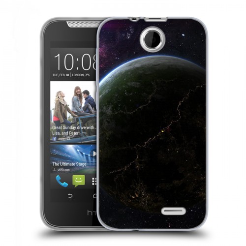Дизайнерский силиконовый чехол для HTC Desire 310 Вселенная