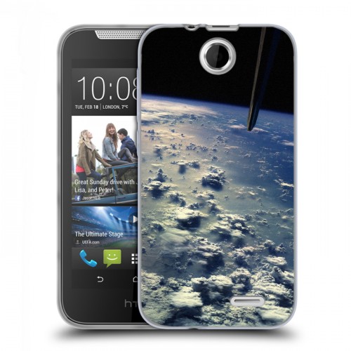 Дизайнерский силиконовый чехол для HTC Desire 310 Земля