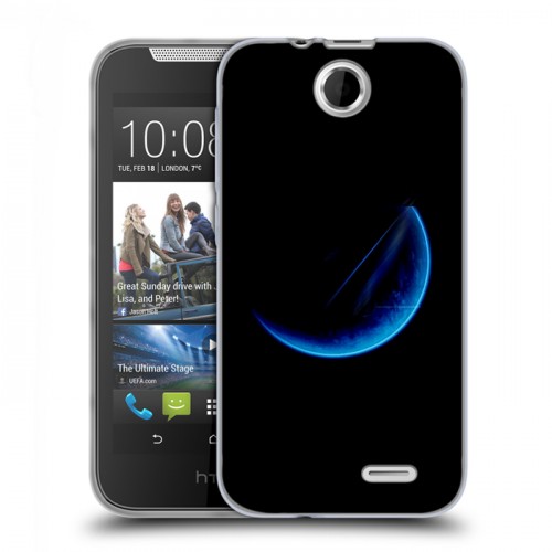 Дизайнерский силиконовый чехол для HTC Desire 310 Луна
