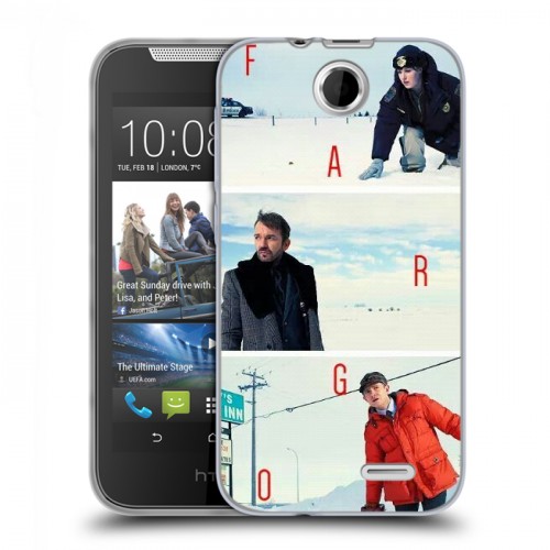 Дизайнерский силиконовый чехол для HTC Desire 310 Фарго