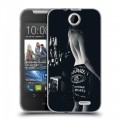 Дизайнерский силиконовый чехол для HTC Desire 310 Jack Daniels