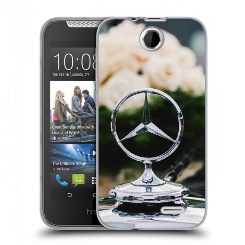 Дизайнерский силиконовый чехол для HTC Desire 310 Mercedes