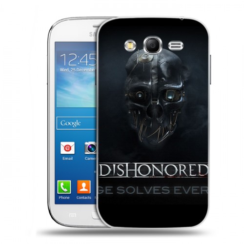 Дизайнерский пластиковый чехол для Samsung Galaxy Grand Neo Dishonored 