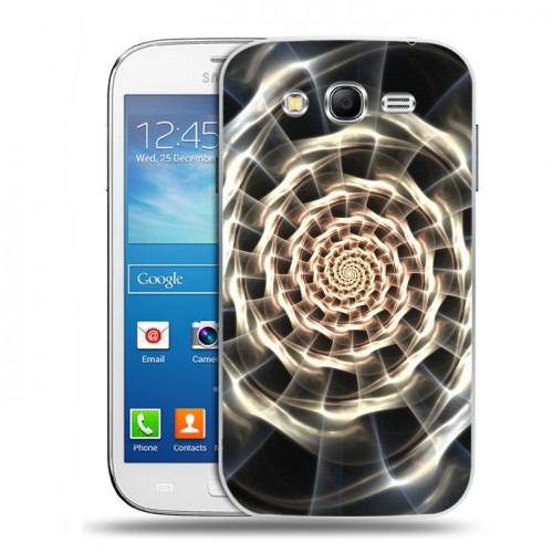 Дизайнерский пластиковый чехол для Samsung Galaxy Grand Neo Абстракции Спираль