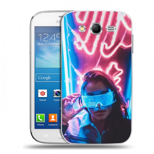 Дизайнерский пластиковый чехол для Samsung Galaxy Grand Neo Cyberpunk 2077