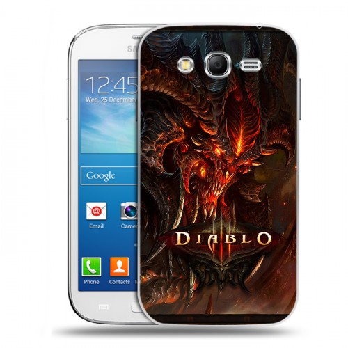 Дизайнерский пластиковый чехол для Samsung Galaxy Grand Neo Diablo