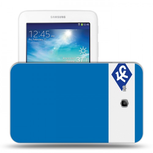 Дизайнерский силиконовый чехол для Samsung Galaxy Tab 3 Lite Крылья Советов