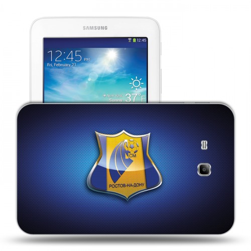 Дизайнерский силиконовый чехол для Samsung Galaxy Tab 3 Lite Ростов