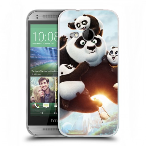 Дизайнерский пластиковый чехол для HTC One mini 2 Кунг-Фу Панда