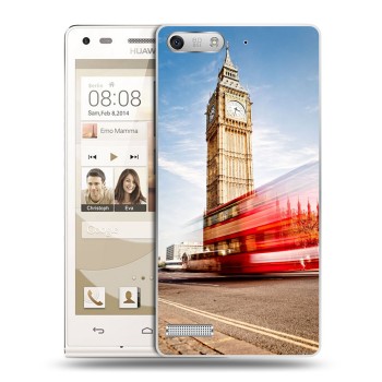 Дизайнерский силиконовый чехол для Huawei Ascend G6 Лондон (на заказ)