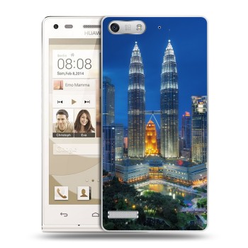Дизайнерский силиконовый чехол для Huawei Ascend G6 Сингапур (на заказ)