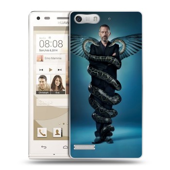 Дизайнерский силиконовый чехол для Huawei Ascend G6 Доктор Хаус (на заказ)