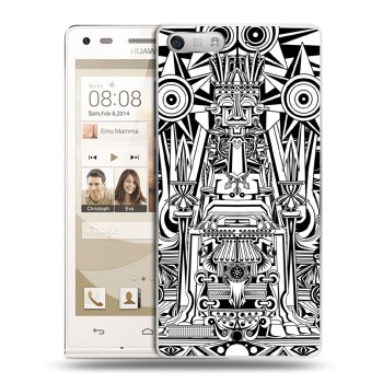 Дизайнерский силиконовый чехол для Huawei Ascend G6 Мистические божества (на заказ)