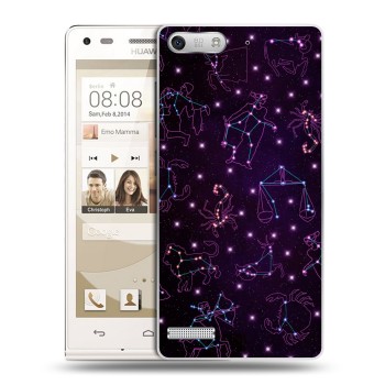 Дизайнерский силиконовый чехол для Huawei Ascend G6 Созвездия (на заказ)