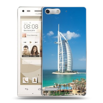 Дизайнерский силиконовый чехол для Huawei Ascend G6 Дубаи (на заказ)