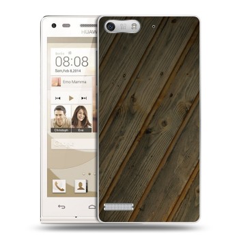 Дизайнерский силиконовый чехол для Huawei Ascend G6 Дерево (на заказ)