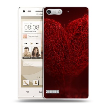 Дизайнерский силиконовый чехол для Huawei Ascend G6 День Святого Валентина (на заказ)
