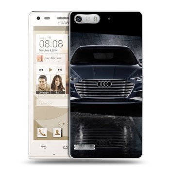 Дизайнерский силиконовый чехол для Huawei Ascend G6 Audi (на заказ)