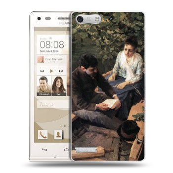 Дизайнерский силиконовый чехол для Huawei Ascend G6 (на заказ)