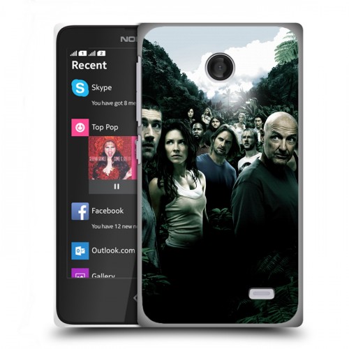 Дизайнерский пластиковый чехол для Nokia X Остаться в живых