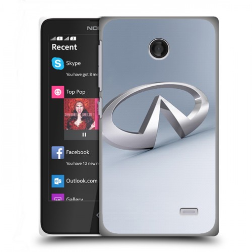 Дизайнерский пластиковый чехол для Nokia X Infiniti