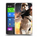 Дизайнерский силиконовый чехол для Nokia XL Star Wars Battlefront
