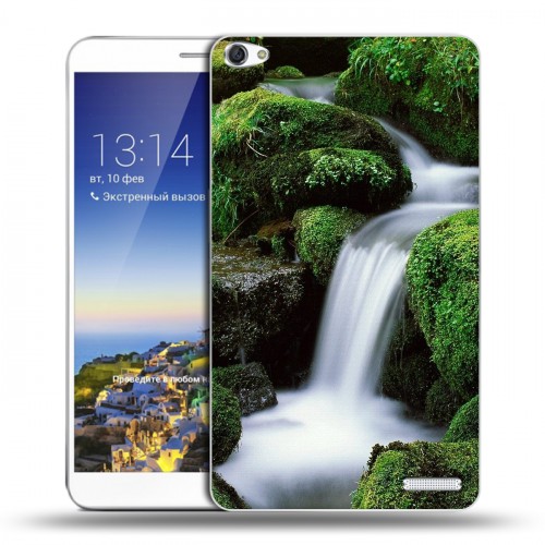 Дизайнерский пластиковый чехол для Huawei MediaPad X1 7.0 Водопады