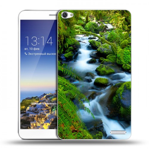 Дизайнерский пластиковый чехол для Huawei MediaPad X1 7.0 Водопады
