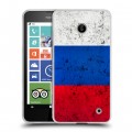 Дизайнерский пластиковый чехол для Nokia Lumia 630/635 Россия