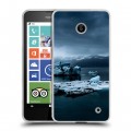 Дизайнерский пластиковый чехол для Nokia Lumia 630/635 айсберг