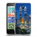 Дизайнерский пластиковый чехол для Nokia Lumia 630/635 Сингапур