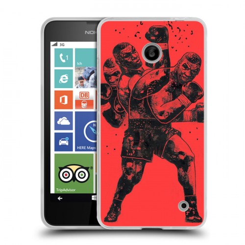 Дизайнерский пластиковый чехол для Nokia Lumia 630/635 Бокс