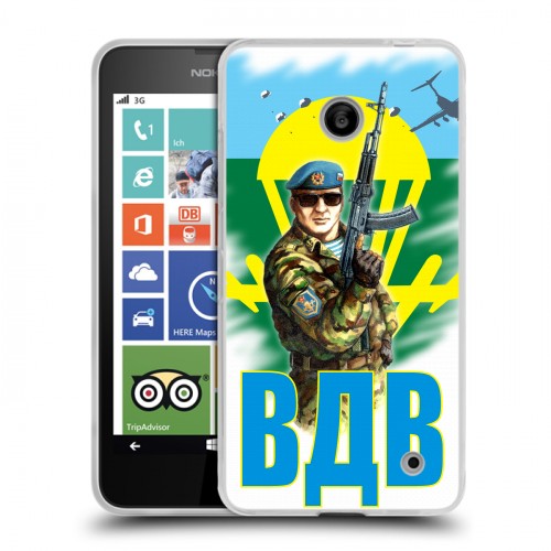 Дизайнерский пластиковый чехол для Nokia Lumia 630/635 вдв