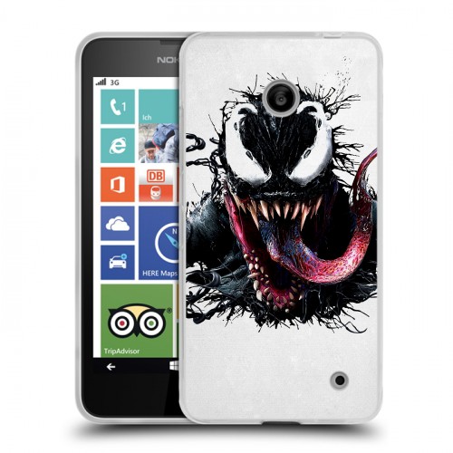 Дизайнерский пластиковый чехол для Nokia Lumia 630/635 Веном