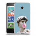 Дизайнерский пластиковый чехол для Nokia Lumia 630/635 Неоновая Греция