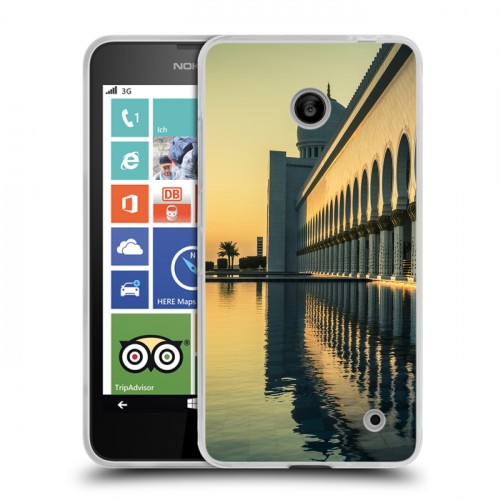 Дизайнерский пластиковый чехол для Nokia Lumia 630/635 Дубаи