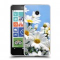 Дизайнерский пластиковый чехол для Nokia Lumia 630/635 Ромашки