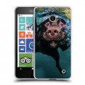 Дизайнерский пластиковый чехол для Nokia Lumia 630/635 Собаки